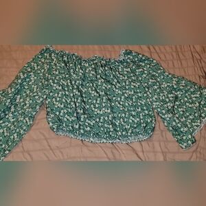 Floral Green Bedding Set